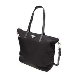 Prada Tessuto Nylon Black Convertible Shopping